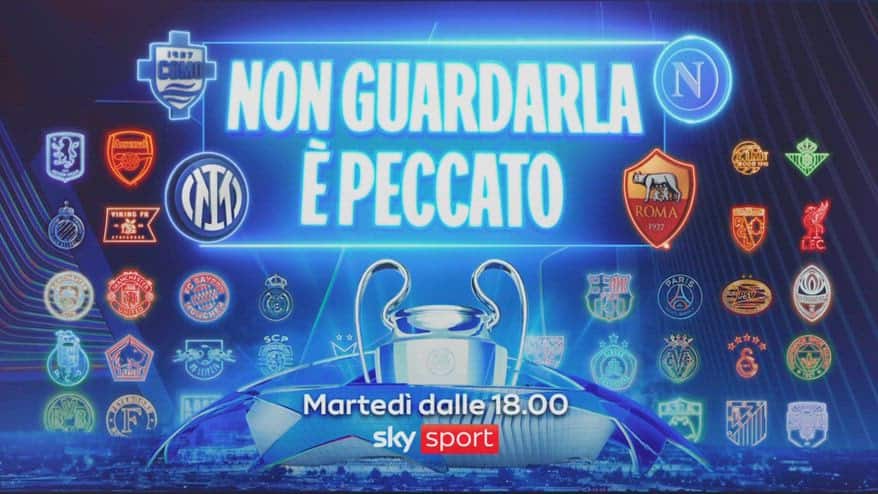 Ritorna la Champions: non guardarla è peccato