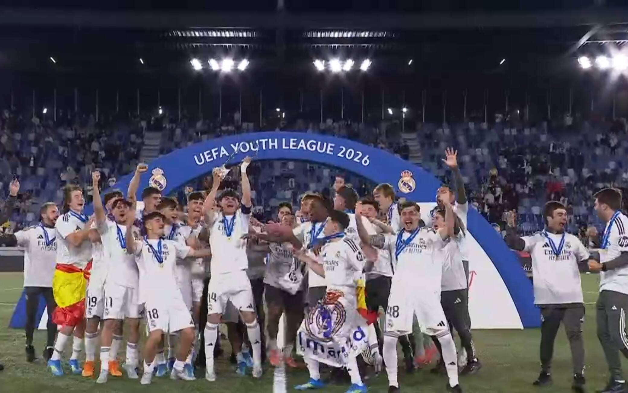 Youth League al Real Madrid: battuto il Club Brugge ai rigori