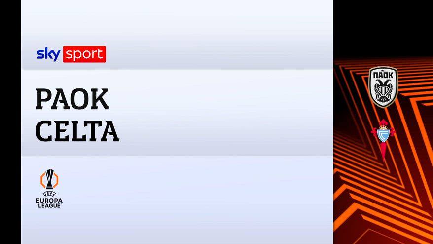 Paok-Celta Vigo 1-2: gol e highlights