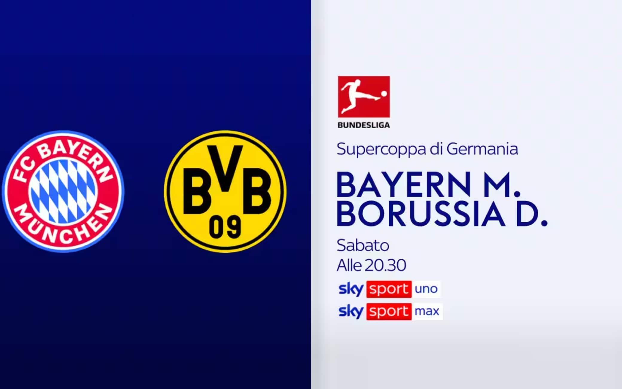 Borussia Dortmund-Bayern Monaco, le probabili formazioni della Supercoppa di Germania