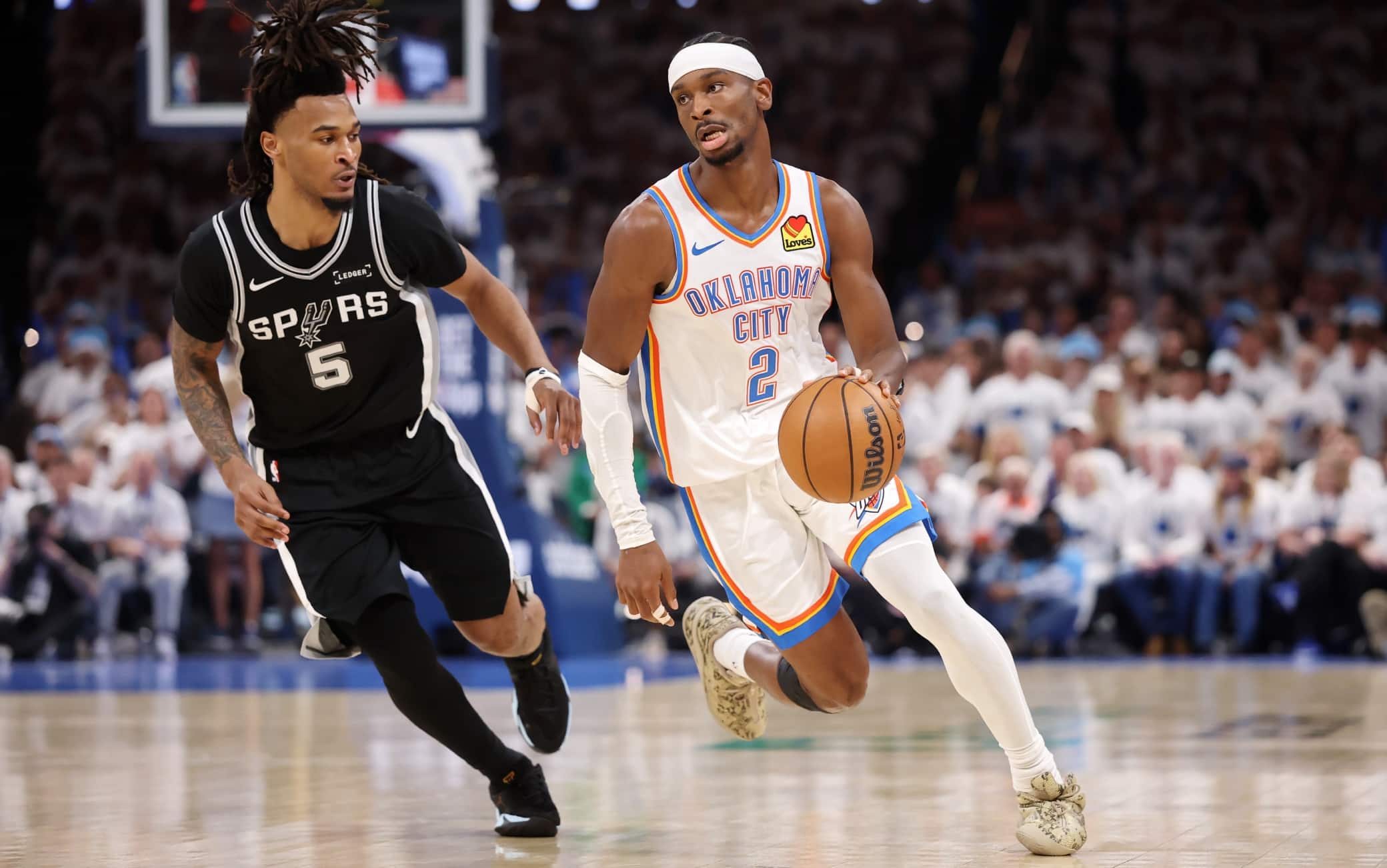 NBA, SGA non perdona: 32 punti e 9 assist in gara-5, la difesa degli Spurs si arrende