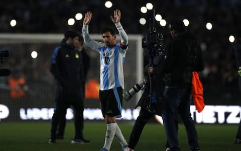 Messi, due gol nell'ultima partita in casa con l'Argentina ...