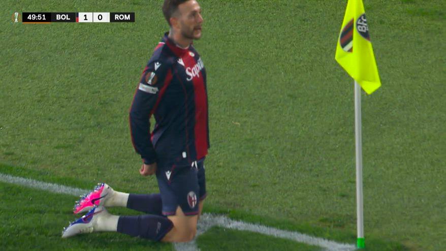 Bernardeschi fa impazzire il Dall'Ara: gol in Bologna-Roma