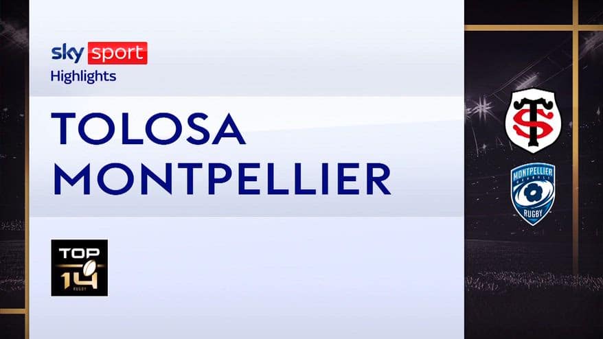 Tolosa-Montpellier 28-20, highlights finale Top 14 rugby