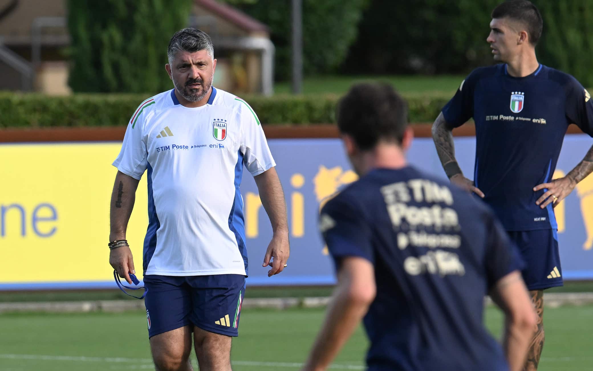 Azzurri arrivati a Coverciano, inizia l'avventura playoff Mondiali