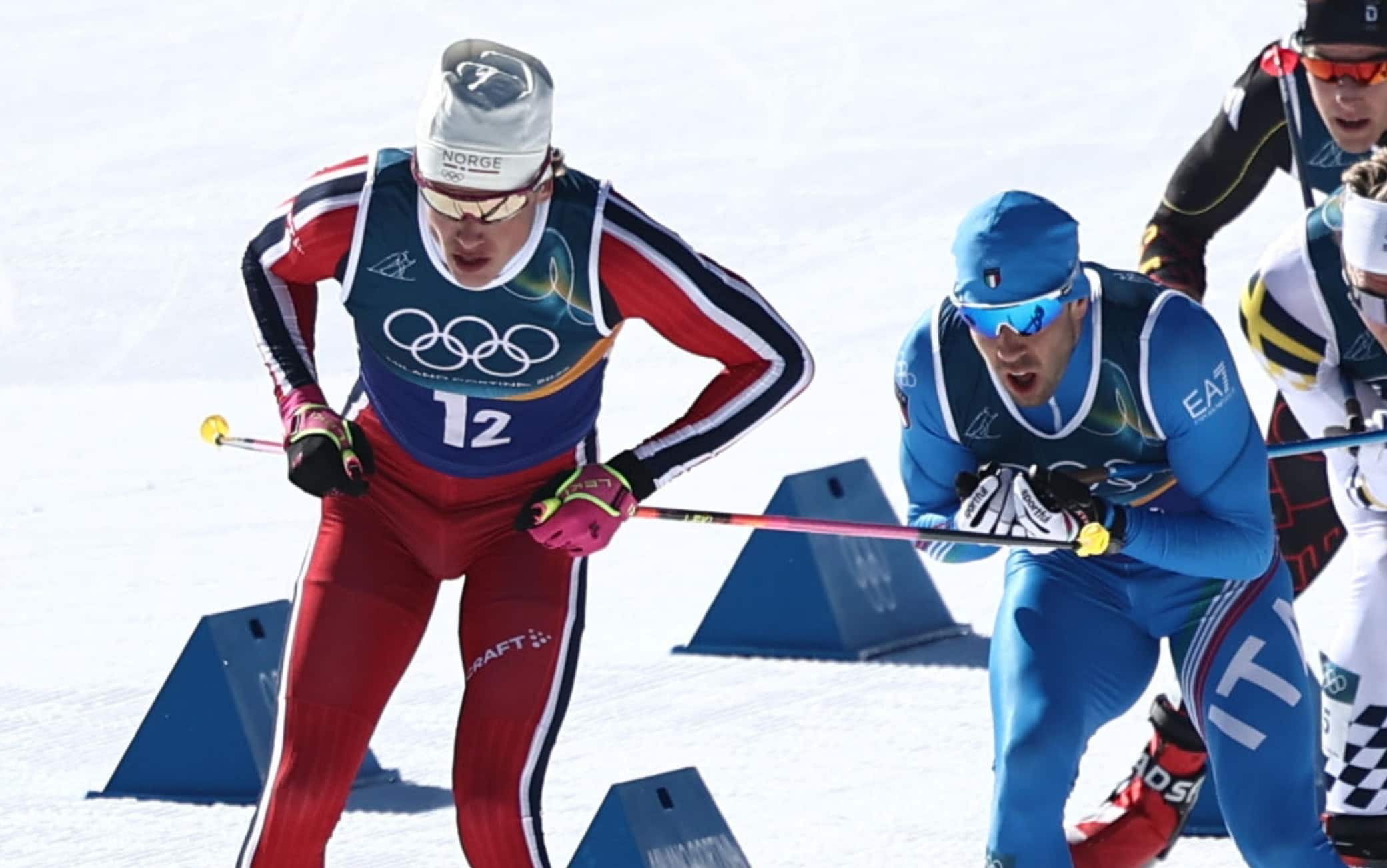 Olimpiadi, Klaebo rende omaggio a Federico Pellegrino: "Ci mancherà"