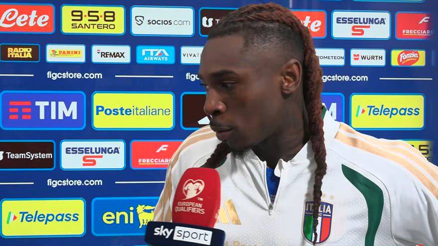 Kean: "Aveva ragione Gattuso, avevamo l'Italia sulle spalle"