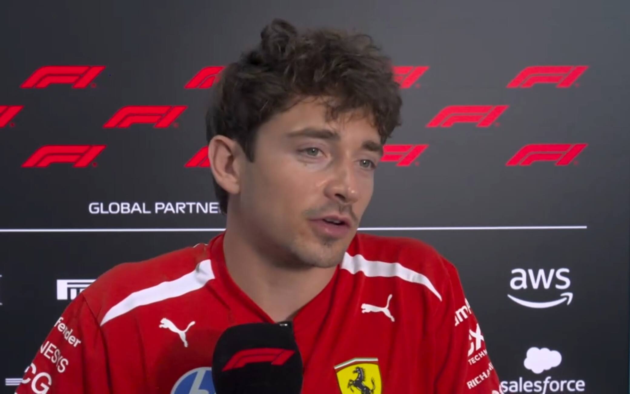 Ferrari, Leclerc: "Curioso per le novità a Miami. E sul motore...". VIDEO