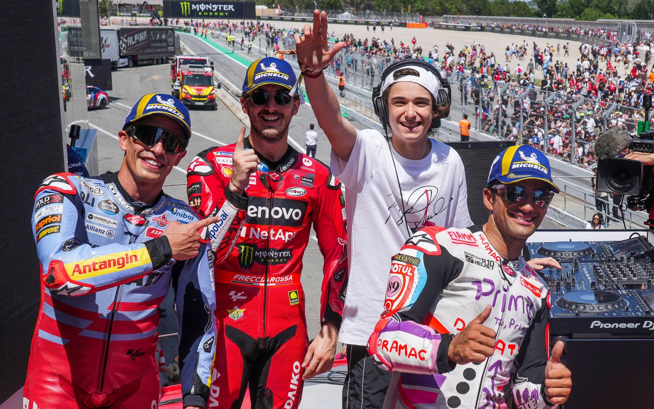 Bagnaia Marquez Martin