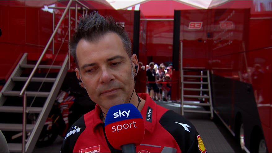 Rigamonti (Ducati): "Marquez su questa pista fa meno fatica"
