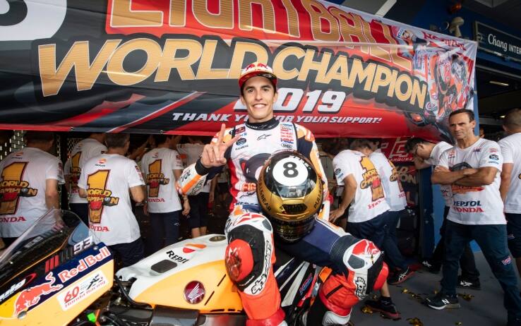 marquez campione del mondo