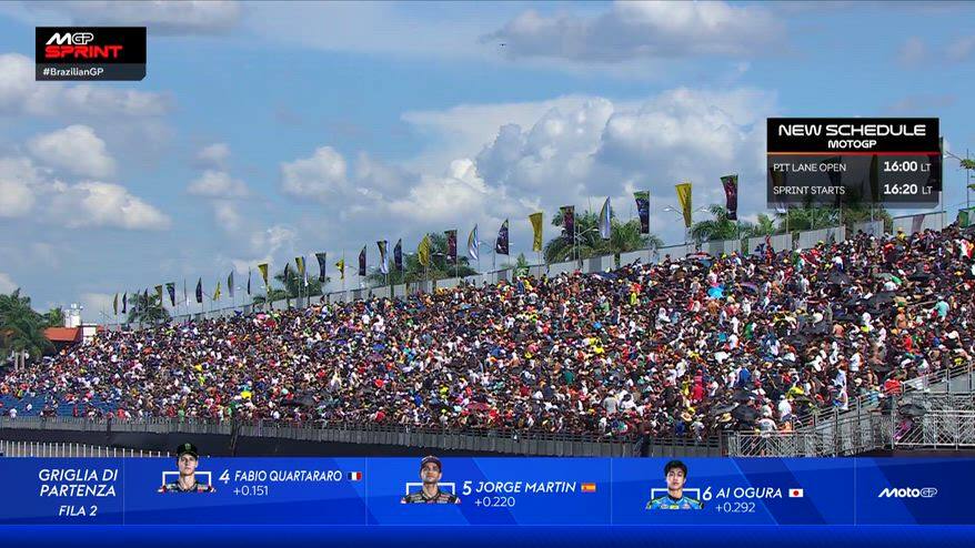 GP Brasile, Sprint spostata alle 20.20: gli aggiornamenti