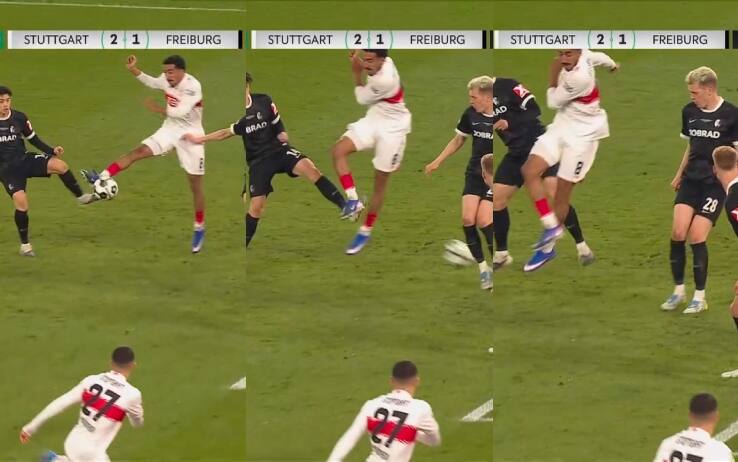 Stoccarda, che gol di Tiago Tomas! Tacco al 119', è in finale di Coppa di Germania. VIDEO