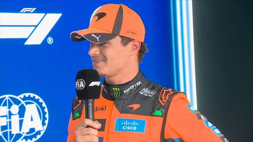 Norris: "Peccato la penalità, avrei voluto lottare"