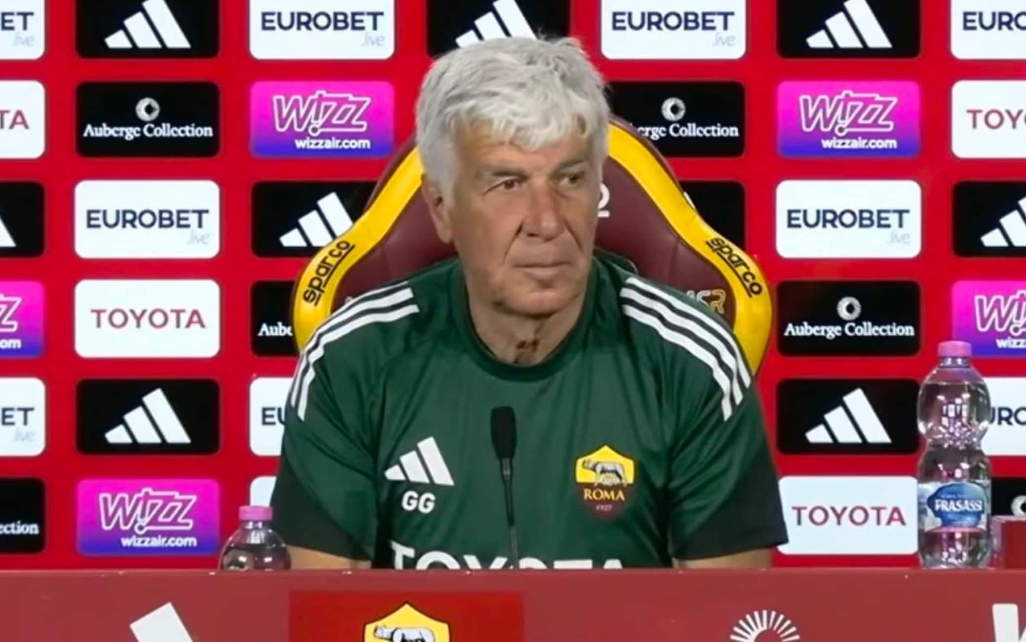 Roma, la conferenza stampa di Gasperini LIVE alle 14:00