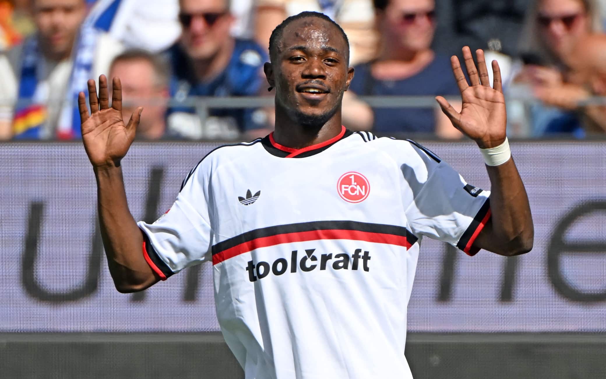 Mohamed Alì Zoma festeggia la convocazione con gol in Karlsruhe-Norimberga. VIDEO