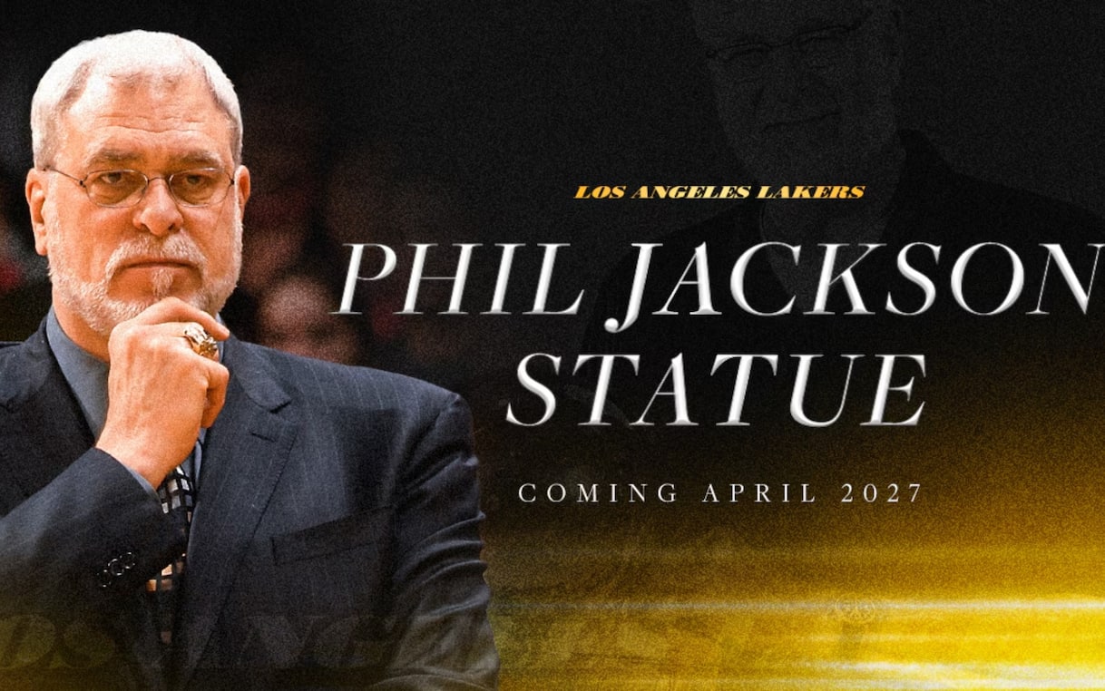 Los Angeles Lakers: il 9 aprile una statua per celebrare la leggenda Phil Jackson