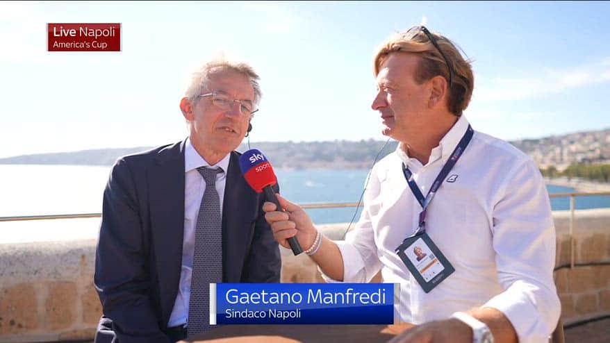 Regate Preliminari a Napoli: le parole dei sindaco Manfredi