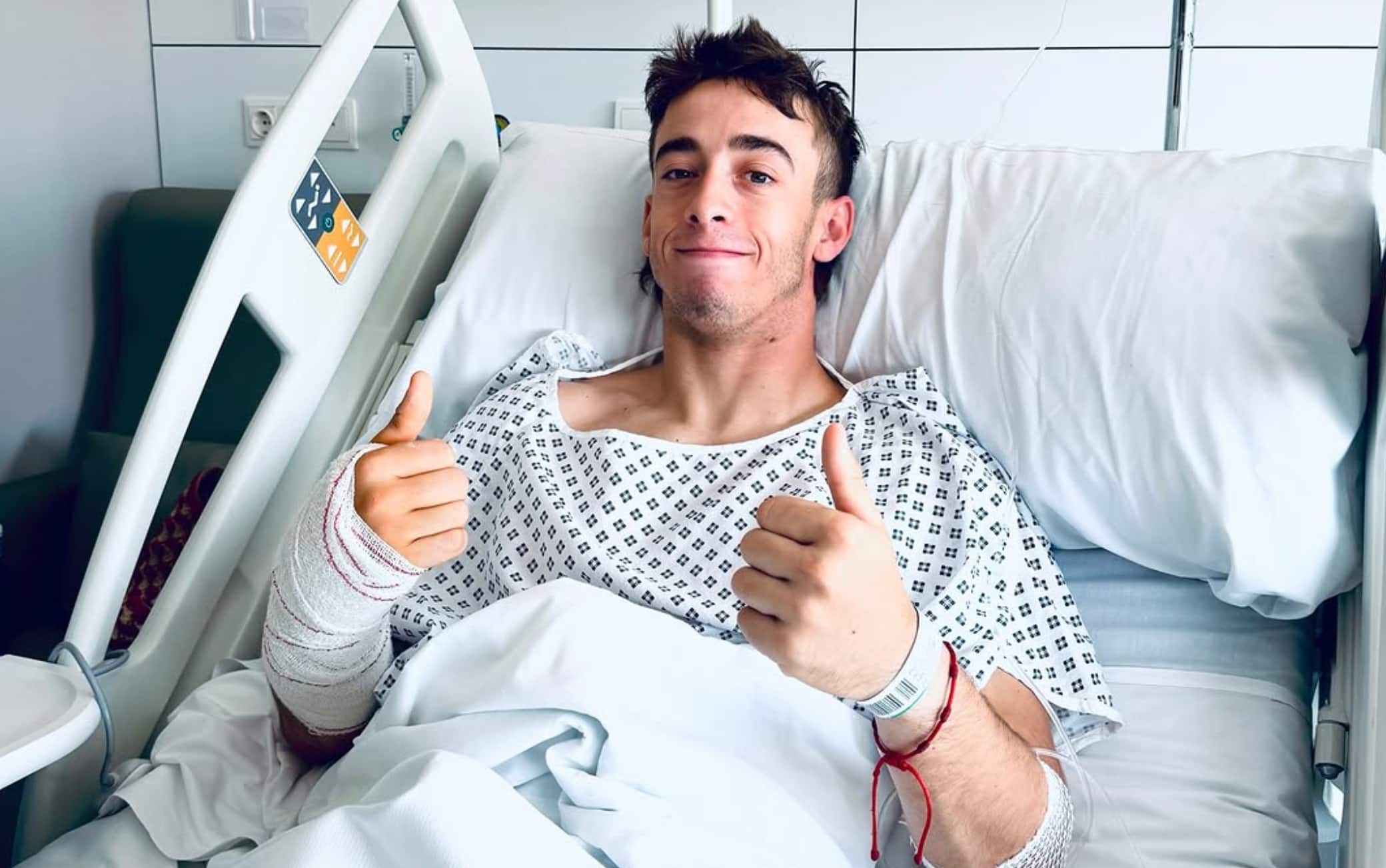 MotoGp, Pedro Acosta operato al polso: possibile rientro nel Gp Germania