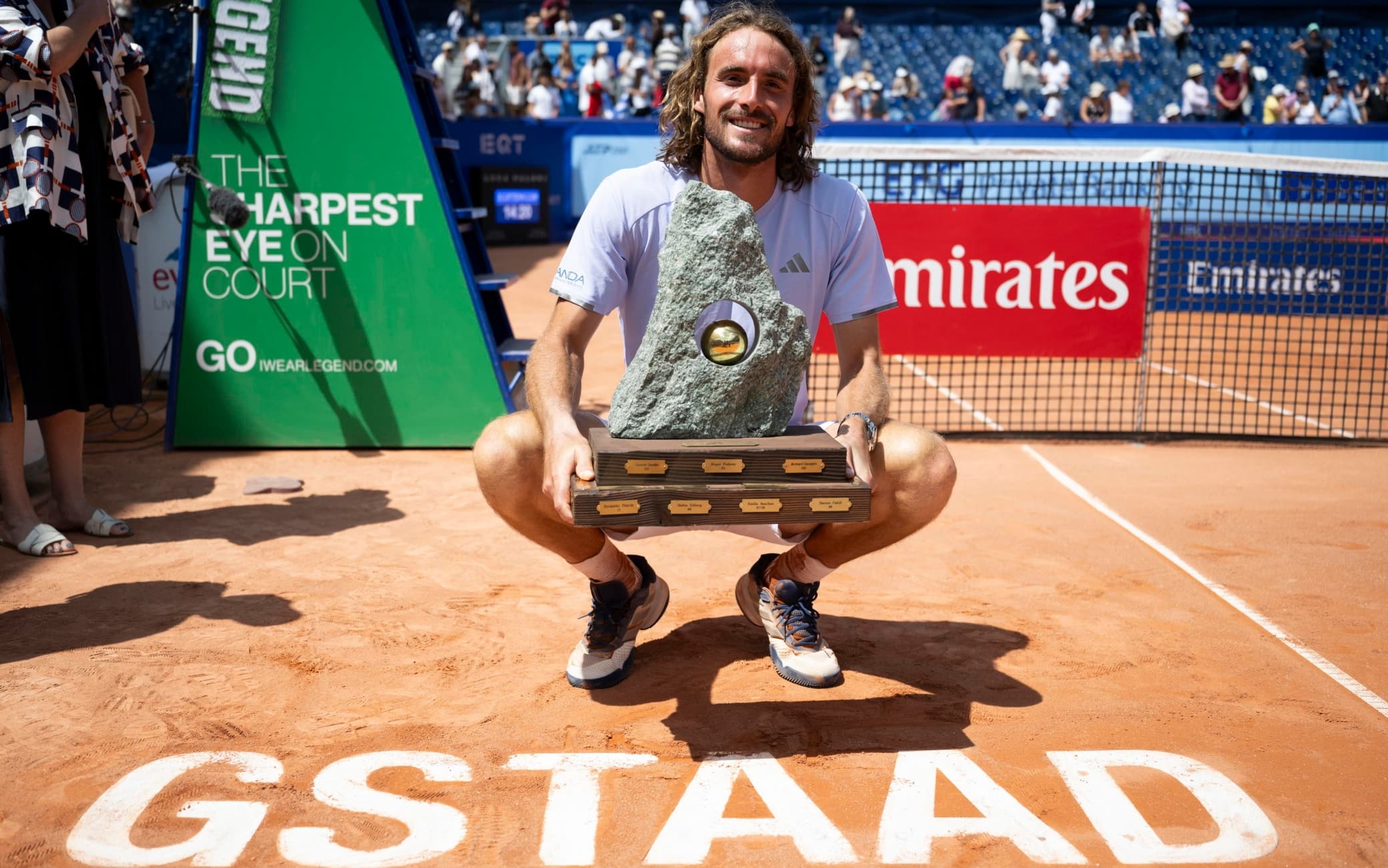Tsitsipas trionfa all'Atp Gstaad: Collignon battuto in tre set. HIGHLIGHTS