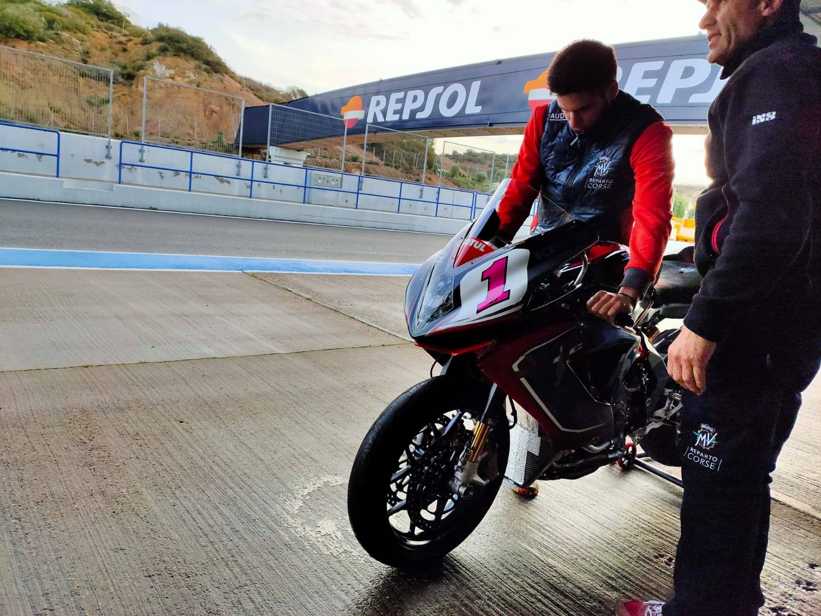 Randy Krummenacher - MV Agusta Reparto Corse