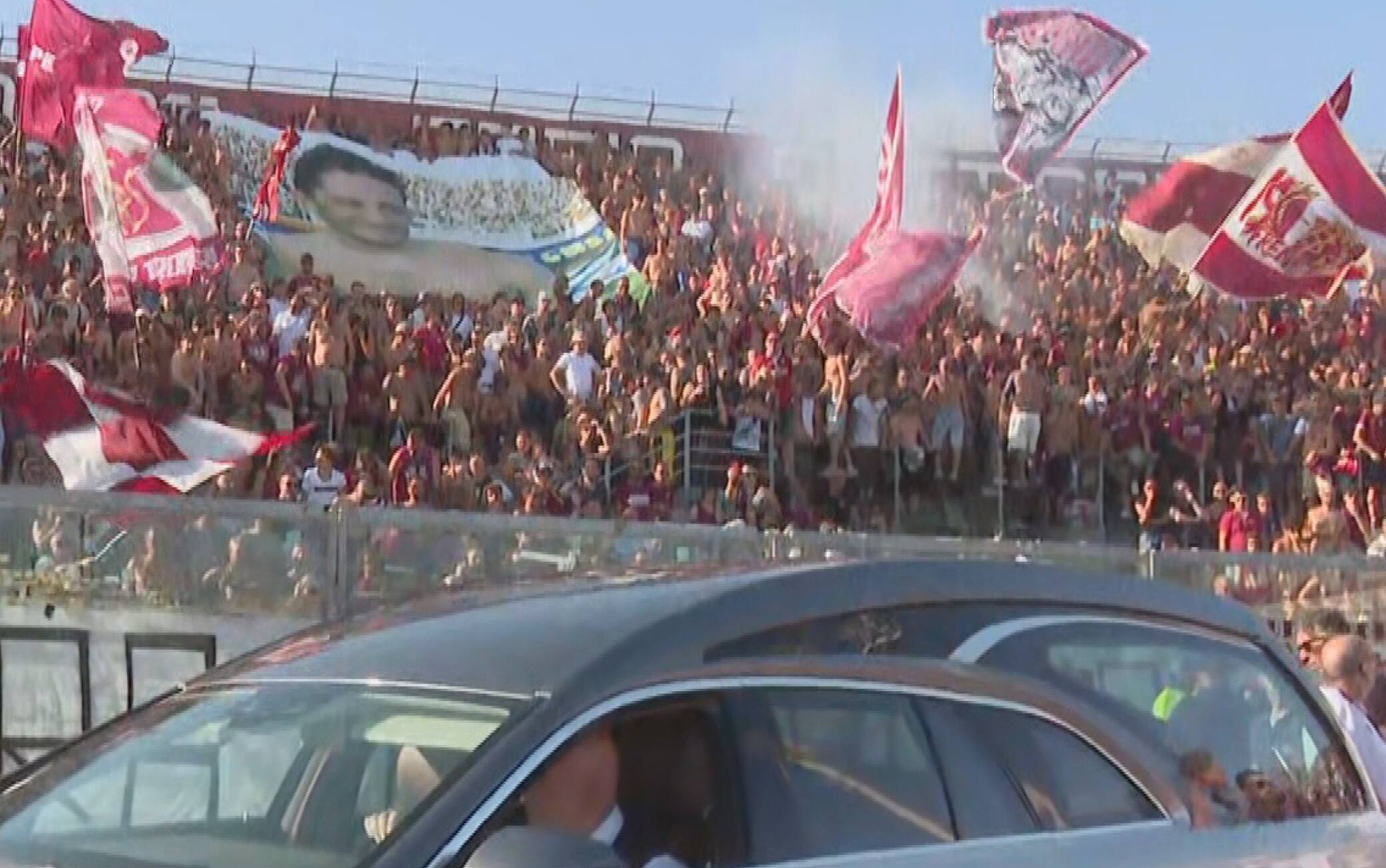 Igor Protti, l'omaggio di Livorno allo stadio: la commemorazione al Picchi