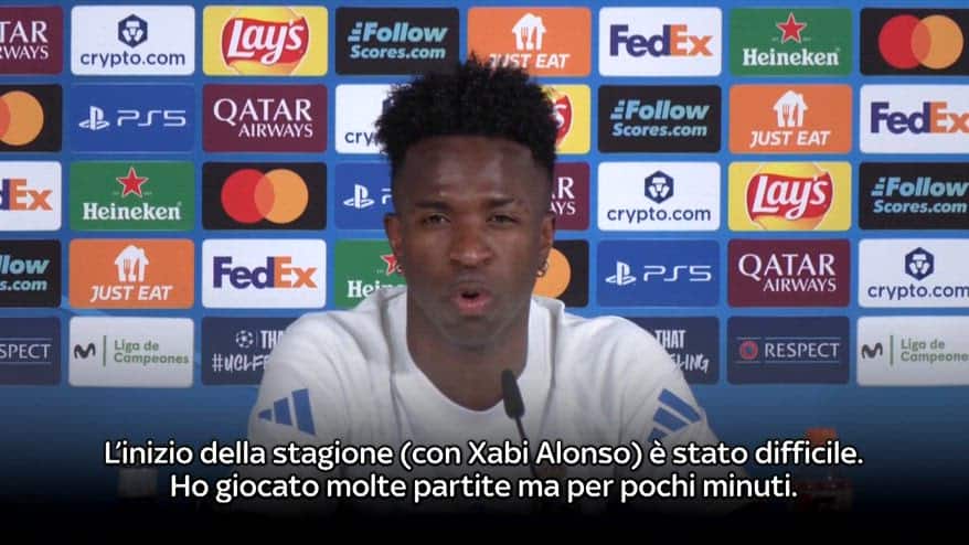 Vinicius: "Spero di continuare bene con Arbeloa"