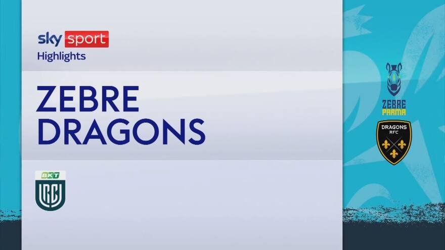 Rugby URC, Zebre-Dragons: gli highlights