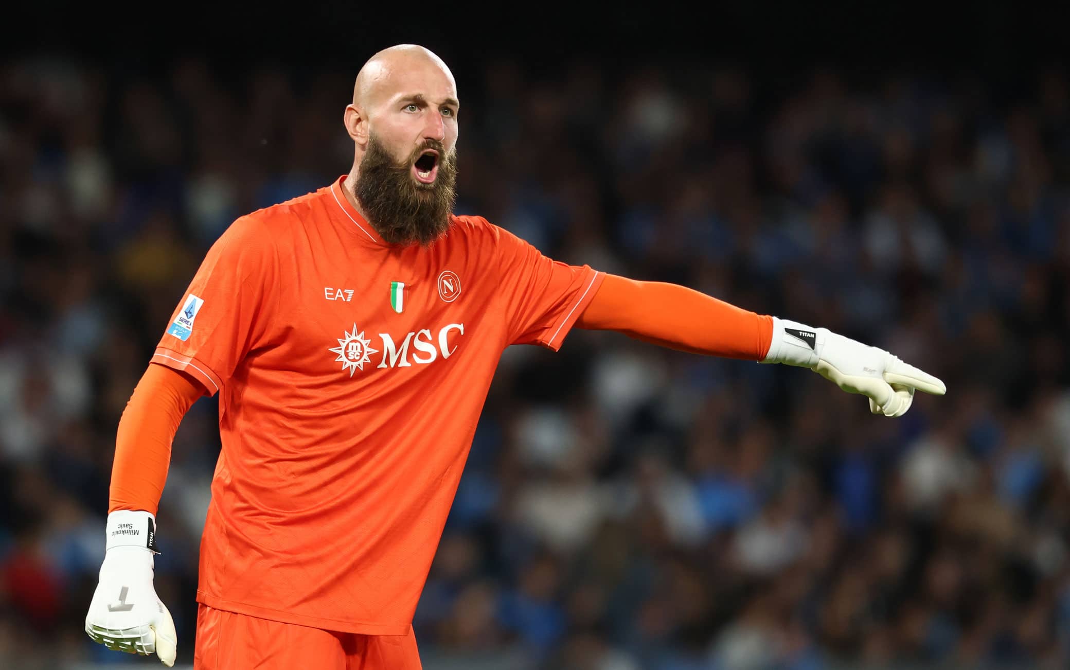 Napoli, risentimento muscolare per Milinkovic Savic: preallertato Meret per la Juve