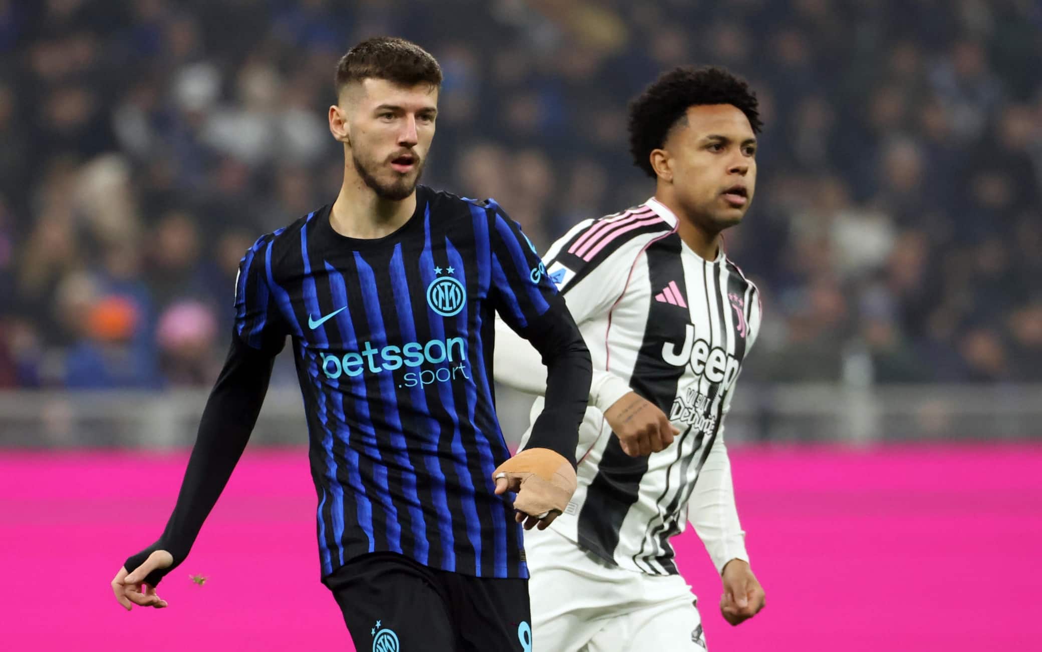 Il primo tempo di Inter Juve