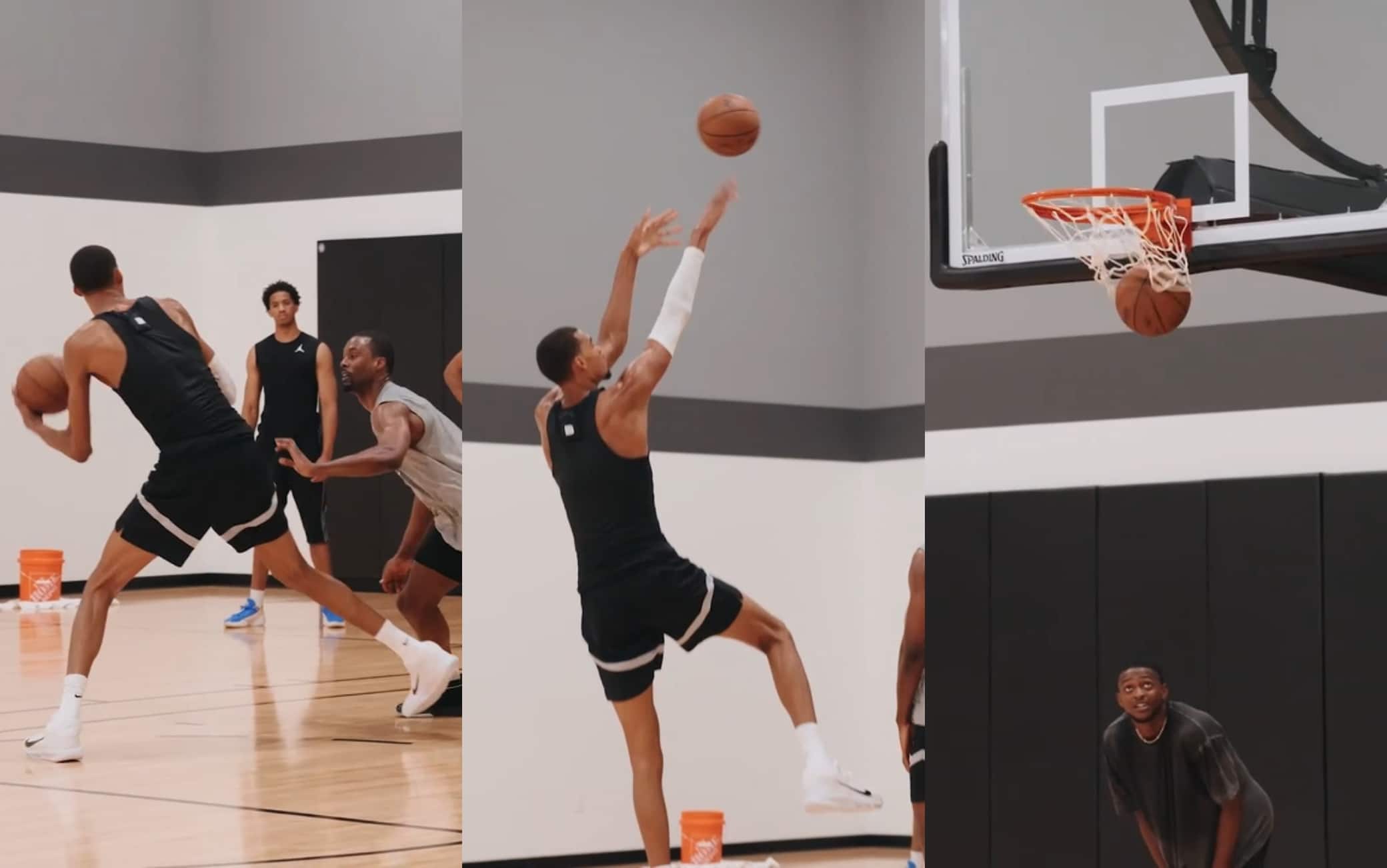 NBA, Wemby come Nowitzki: in allenamento il francese perfeziona il tiro 'Dirk Fade'. VIDEO
