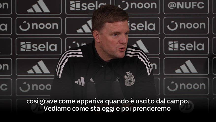 Howe: "Tonali non è così grave come sembrava mercoledì"
