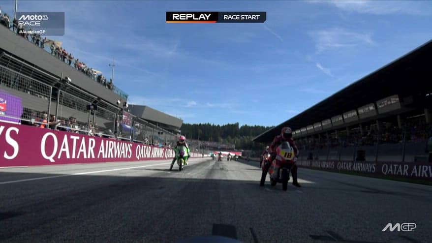 Bertelle, che errore: la sua gara parte dalla pit lane