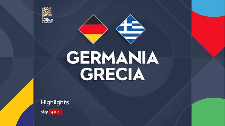 Germania-Grecia 0-1: gol e highlights