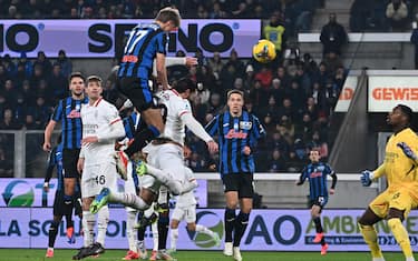 Soccer: Serie A; Atalanta-Milan