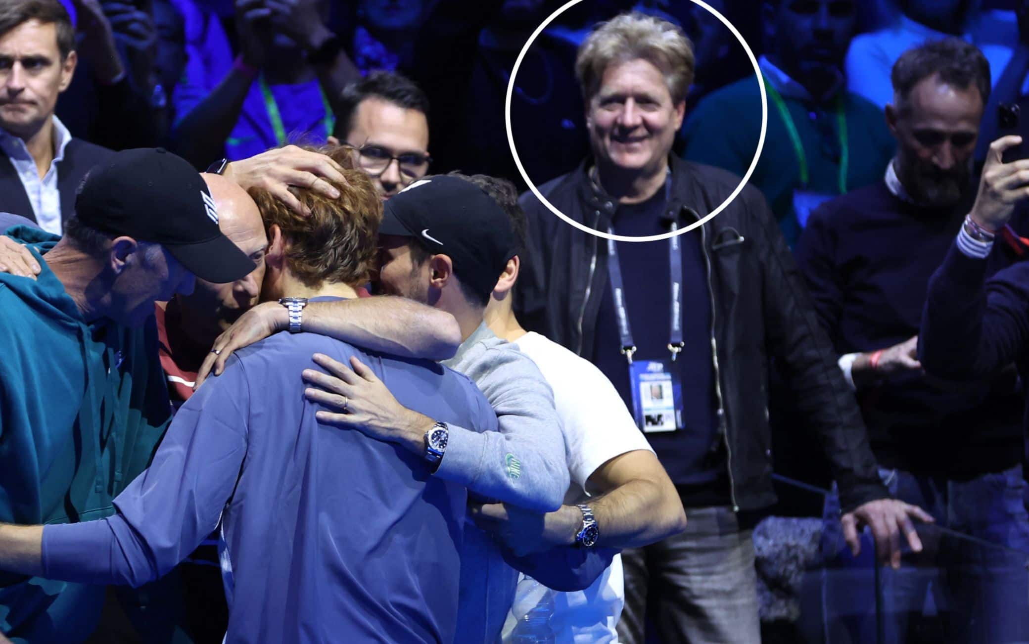 Papà Hanspeter alle ultime Finals di Torino