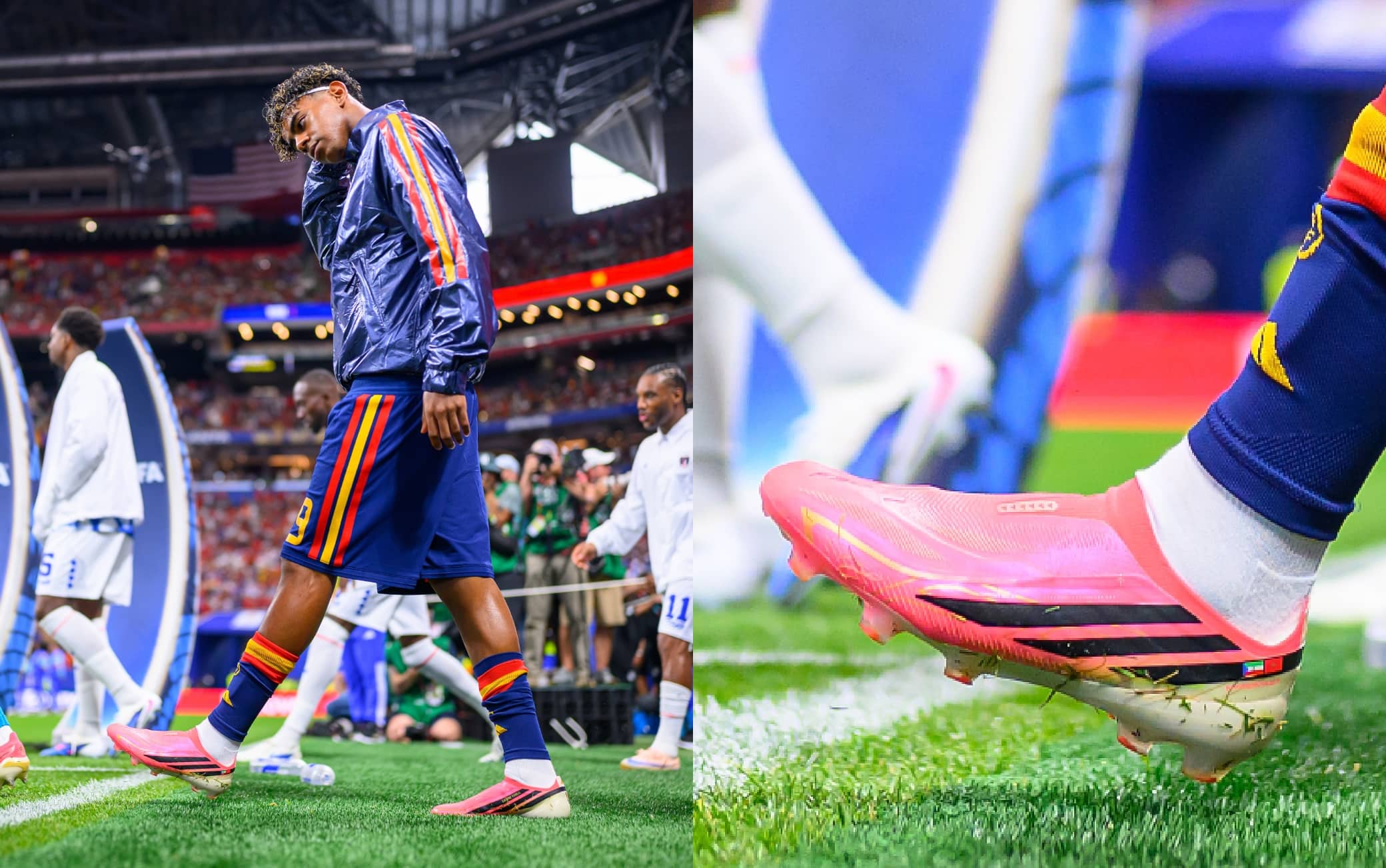 Lamine Yamal, ai Mondiali scarpa con le bandiere di Marocco e Guinea dedicata ai genitori