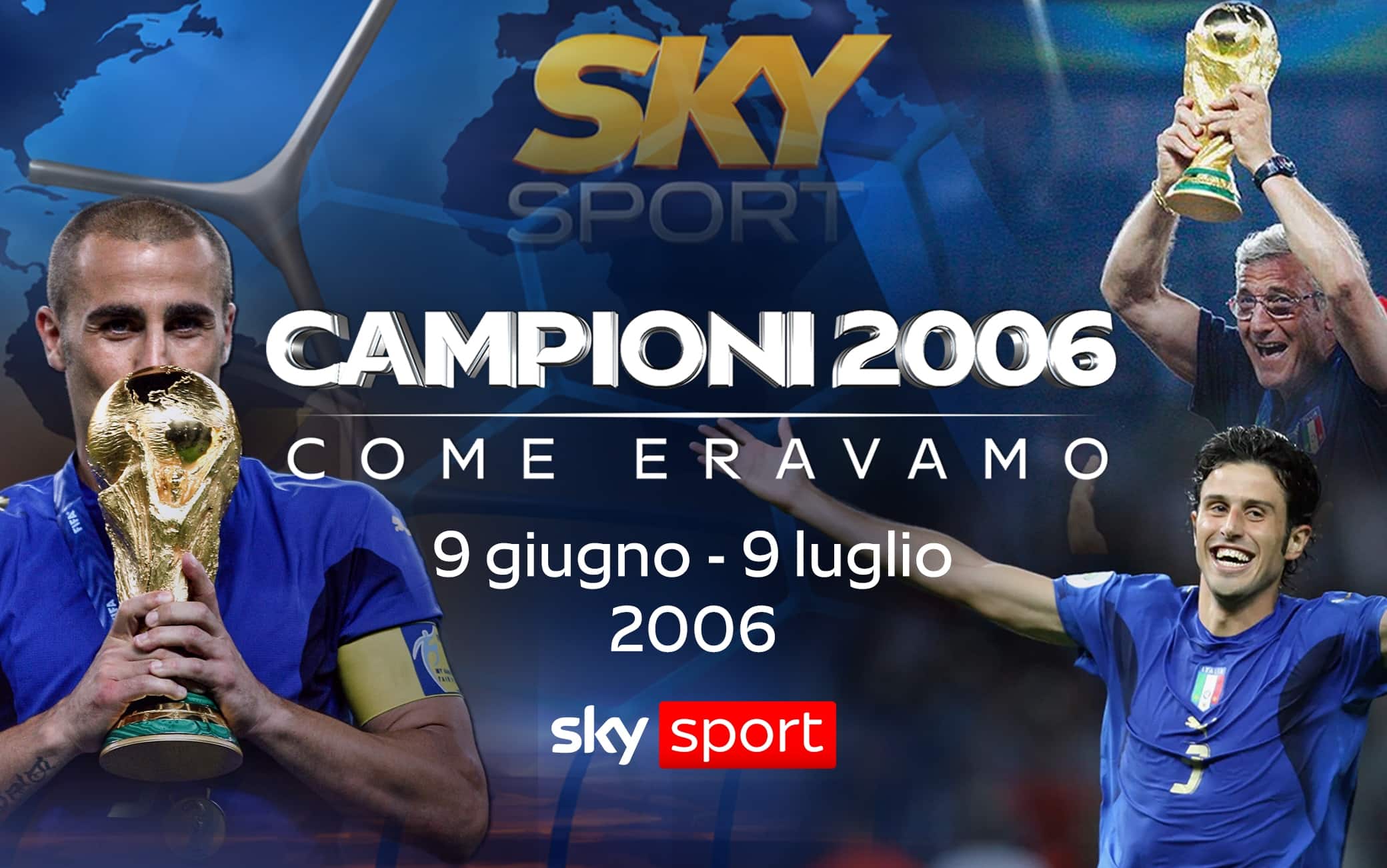 Sky celebrates 20 years since Italy's 2006 World Cup triumph