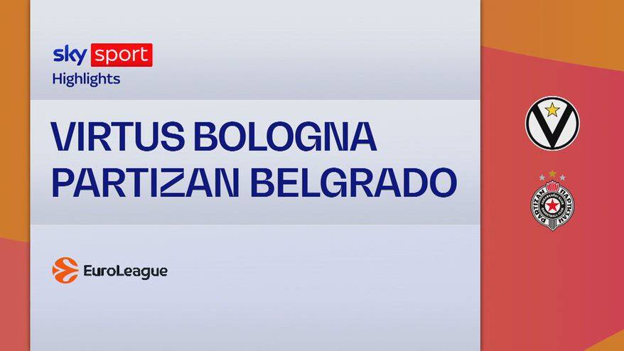 Virtus Bologna-Partizan 82-88: highlights Eurolega