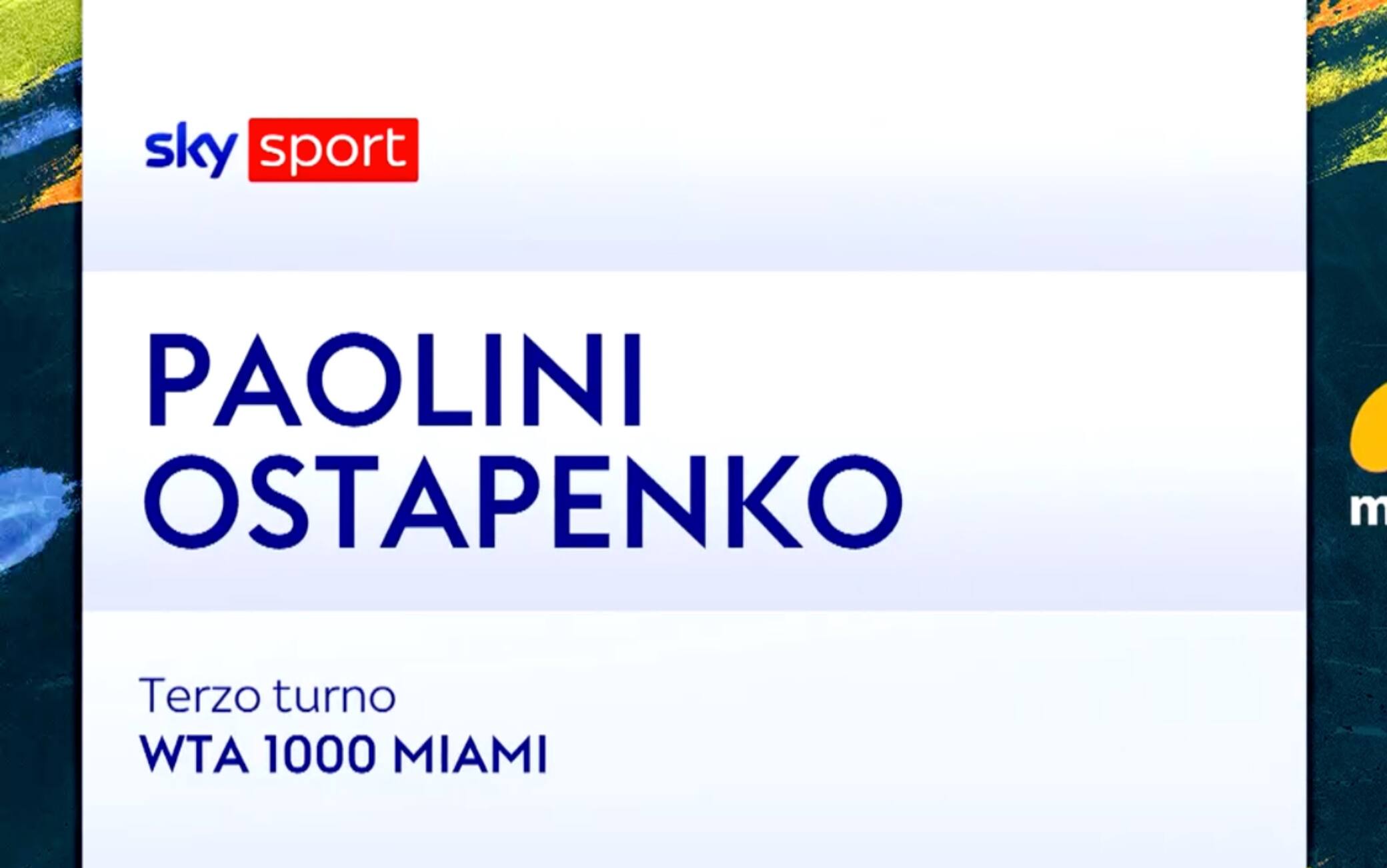 Paolini-Ostapenko: highlights Wta Miami. VIDEO