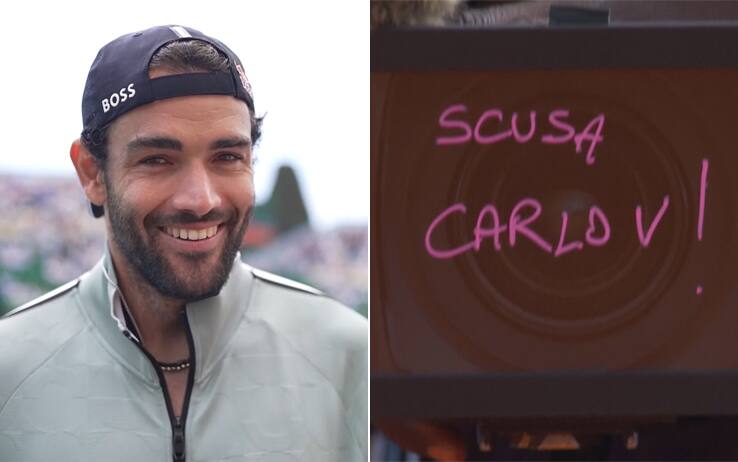 Berrettini: "La scritta sul vetrino della telecamera? Era per Verdone..." VIDEO