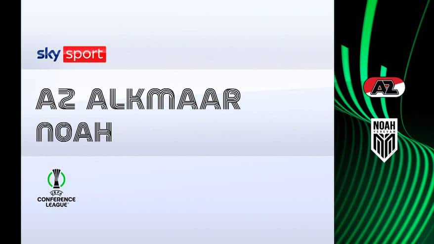 AZ Alkmaar-Noah 4-0: gol e highlights