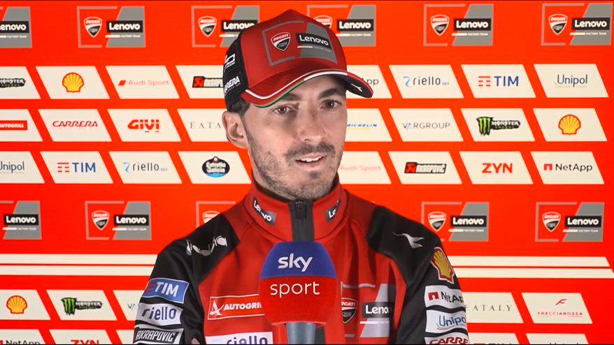 Bagnaia: "Recupero lungo ma il braccio non mi darà problemi"