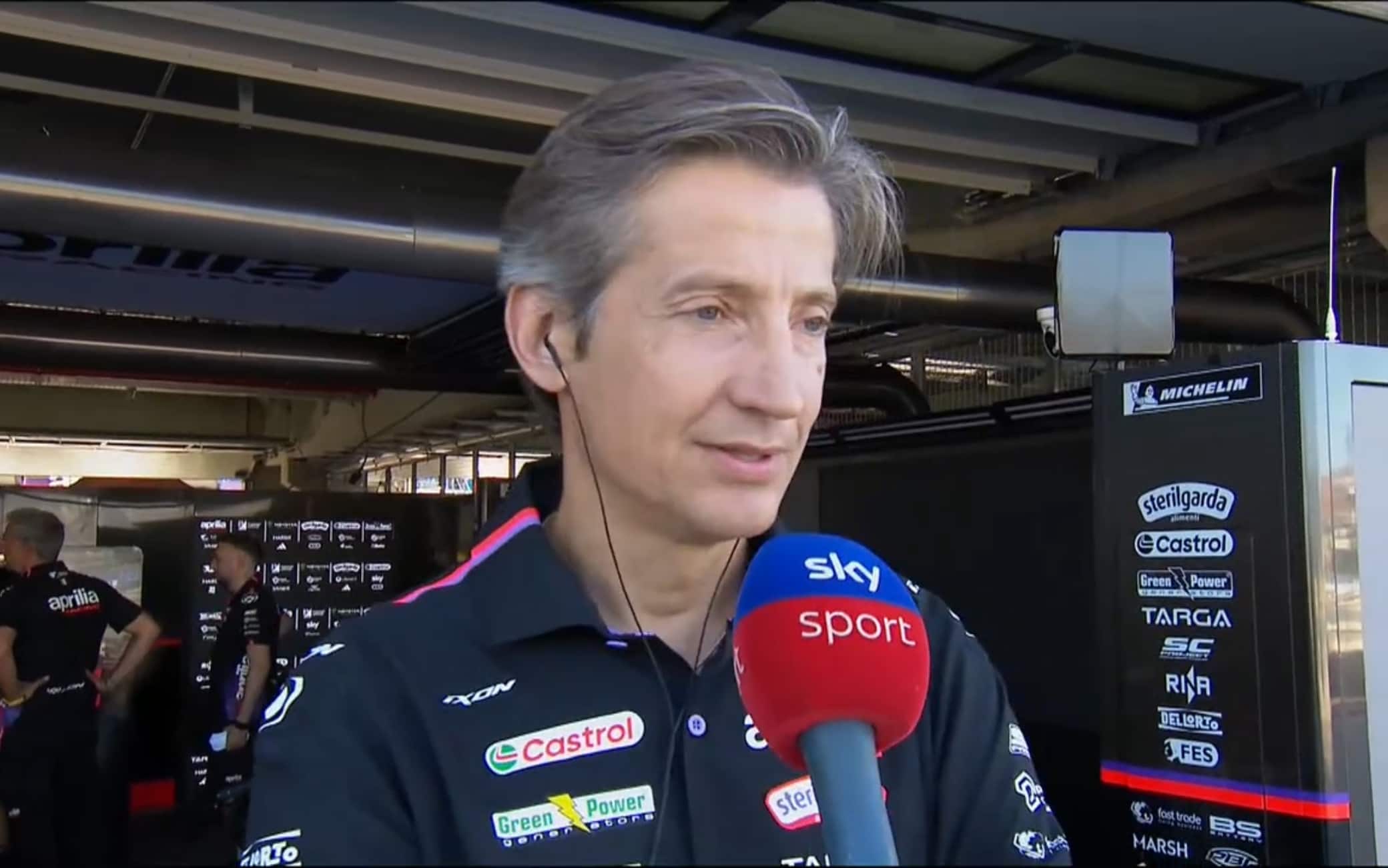 Aprilia, Rivola: "Sapevamo che sarebbe stato un GP in difesa, dovevamo fare catenaccio"