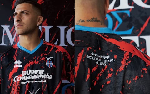 Catania, presentata la seconda maglia per stagione 2023/24