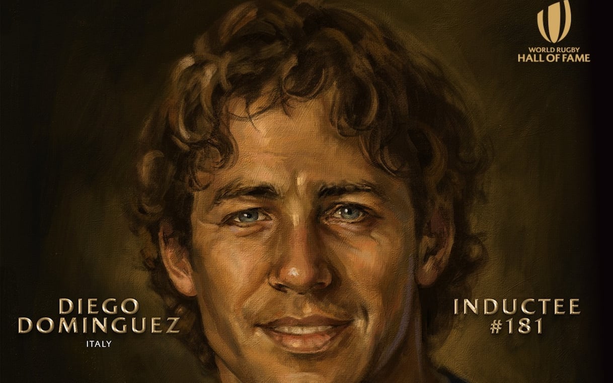Diego Dominguez inserito nella World Rugby Hall of Fame