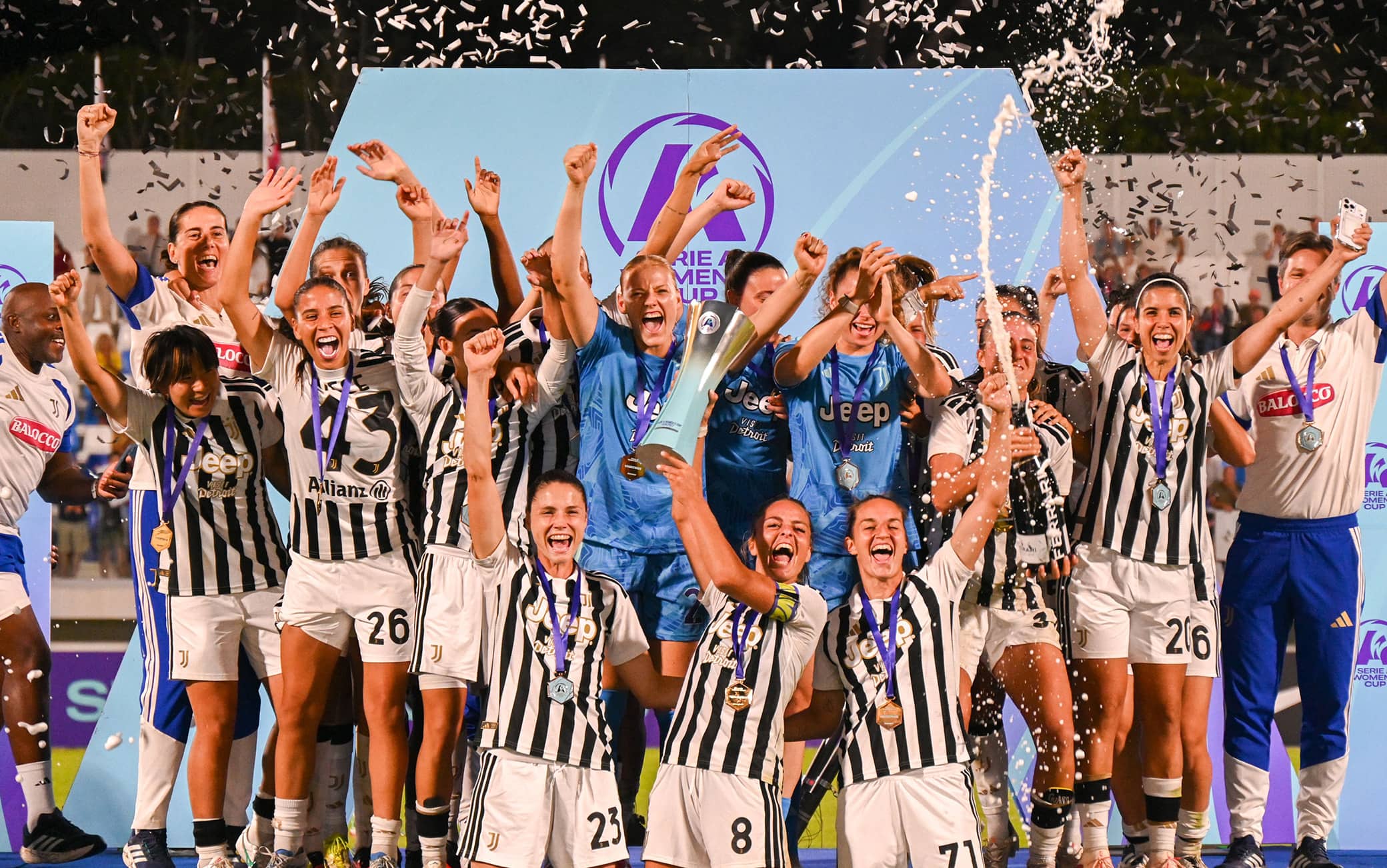 Juventus-Roma 6-4 d.c.r, clamorosa rimonta: la Women’s Cup è bianconera