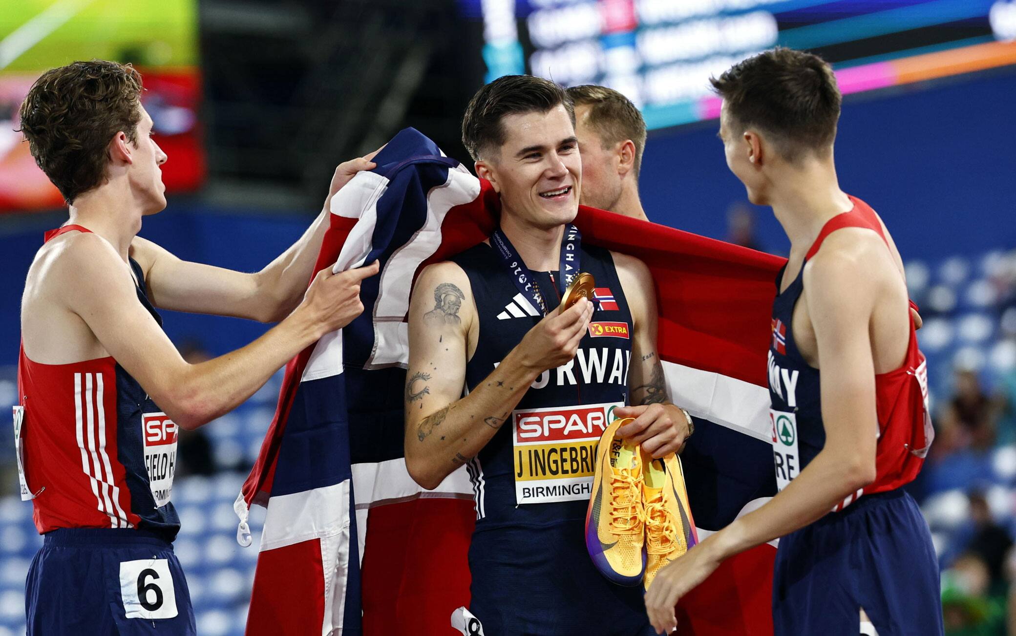 Atletica, il medagliere degli Europei di Birmingham
