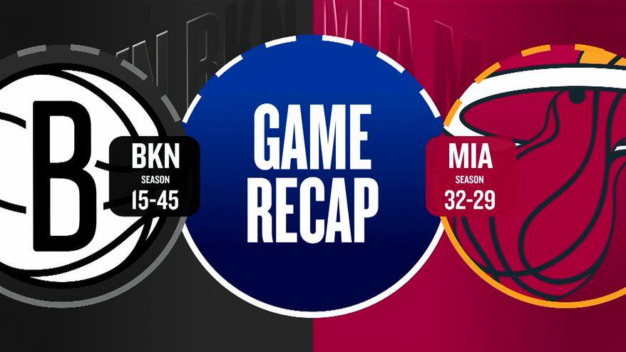 NBA Highlights: Miami-Brooklyn 124-98
