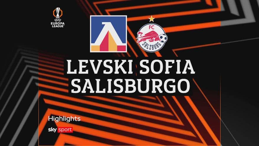 Levski Sofia-Salisburgo 0-1: gol e highlights